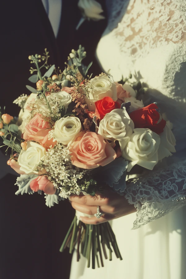 Bride with Bouquet