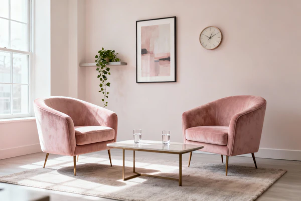 Cozy Pink Interior