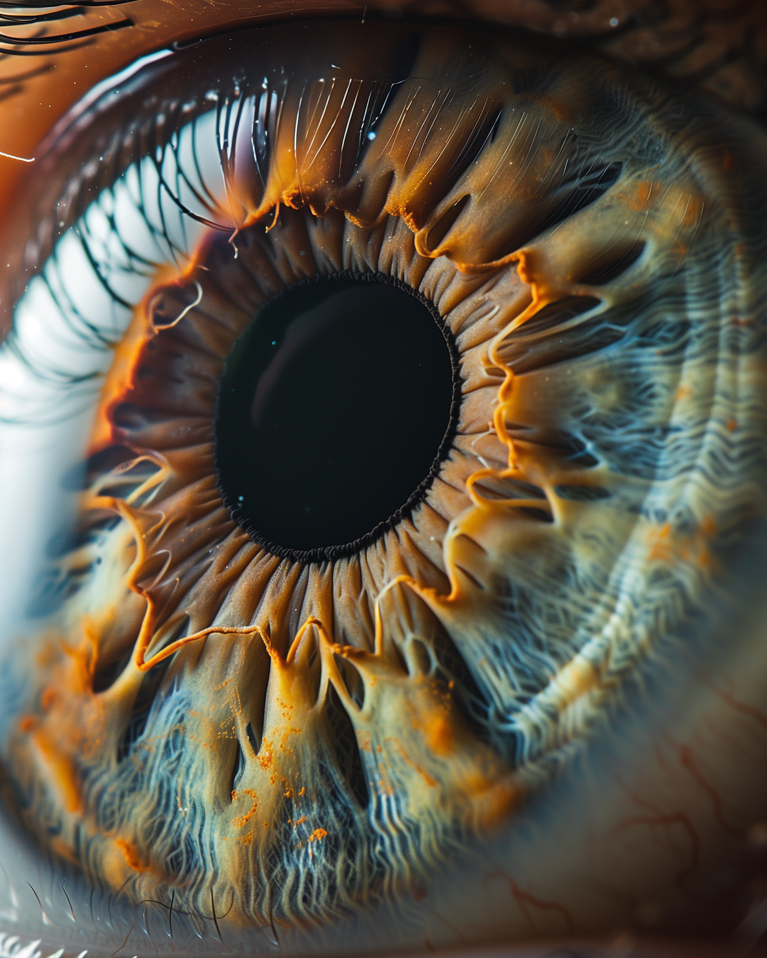 Human Eye Close-Up