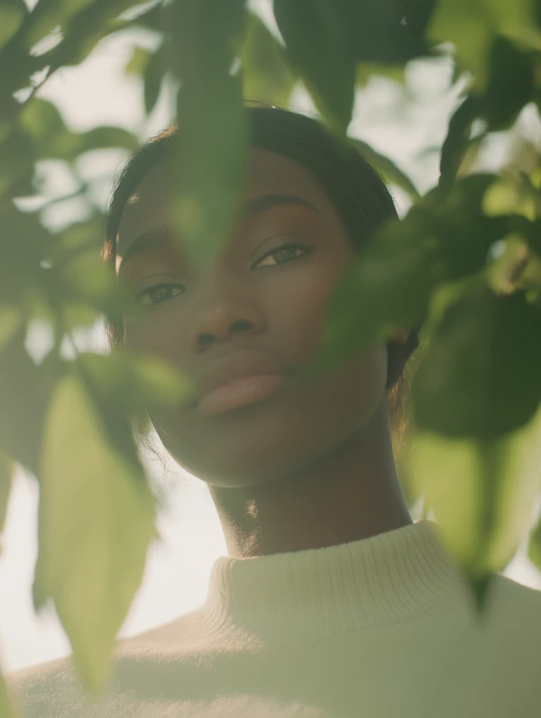 Serene Woman Portrait