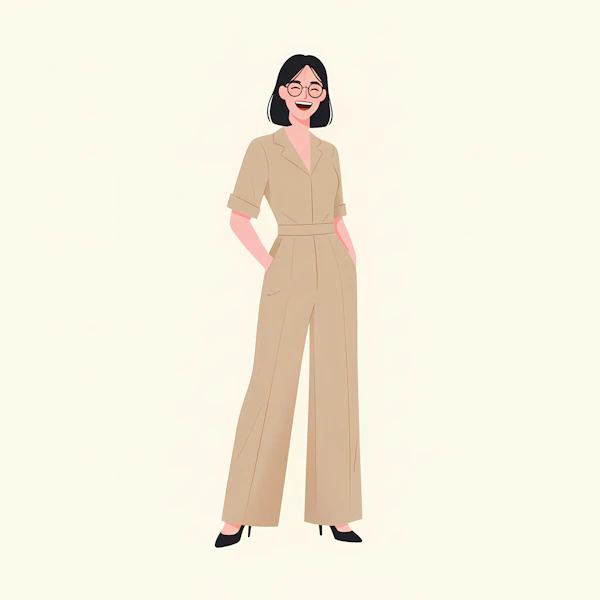 Confident Woman Illustration