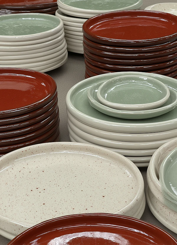 Colorful Ceramic Plates