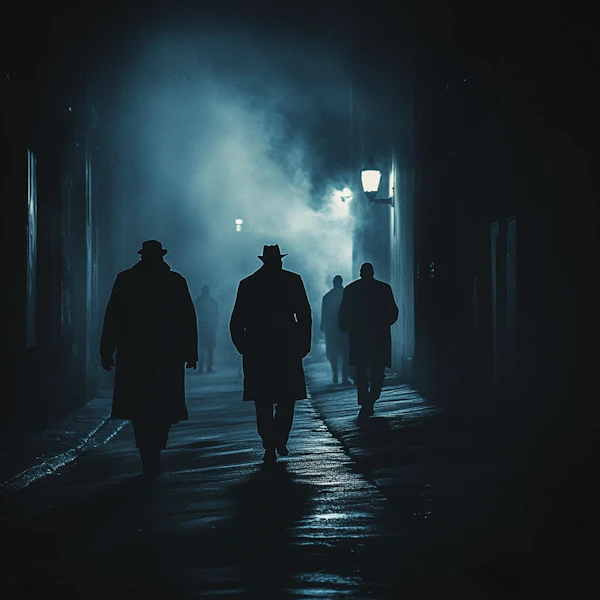 Mysterious Street Scene