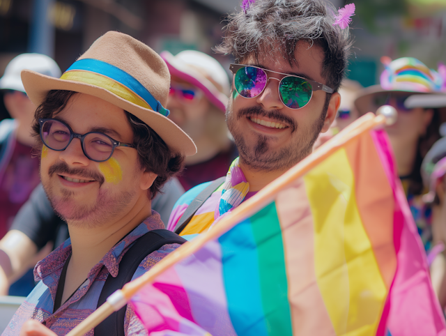 Joy At Pride Parade