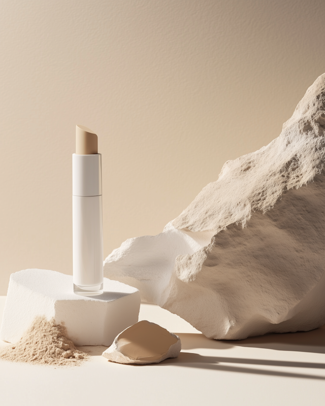 Minimalist Cosmetic Product Display