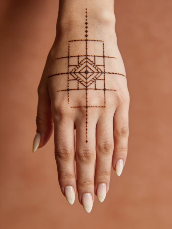 Henna Hand Art
