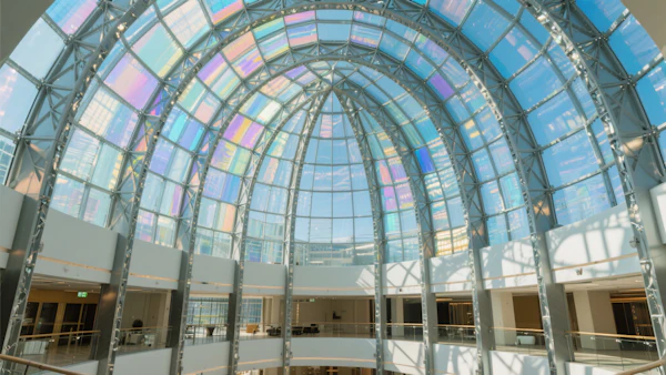 Modern Glass Dome Interior