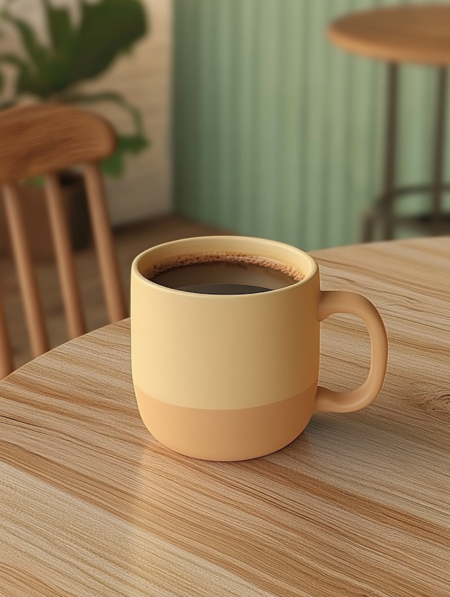 Cozy Coffee Mug Scene