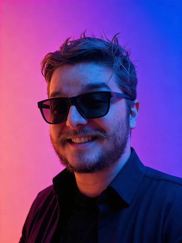 Smiling Man Portrait