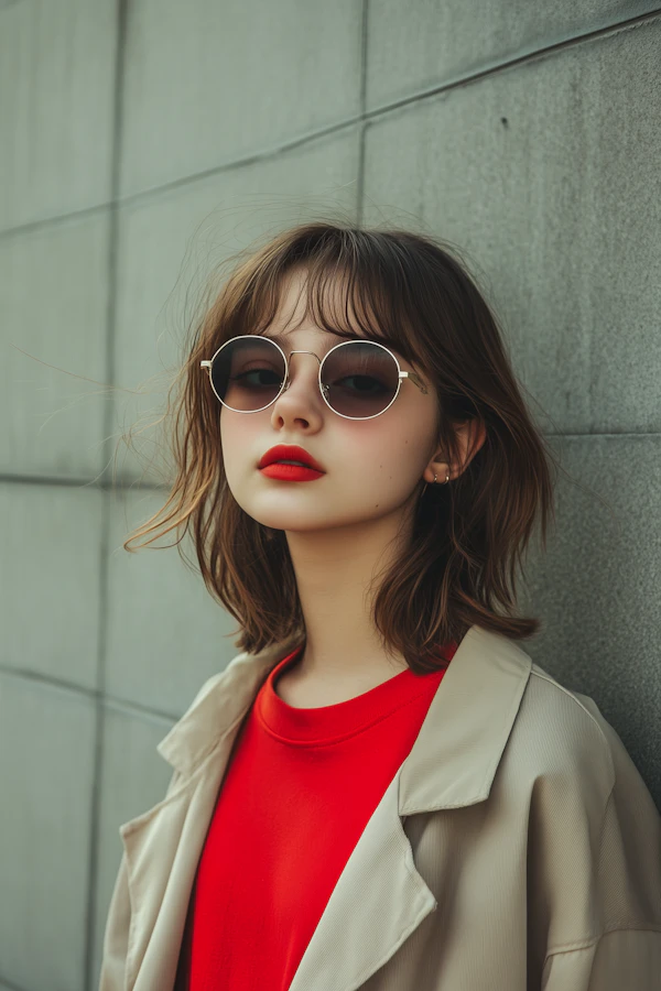 Stylish Woman Portrait