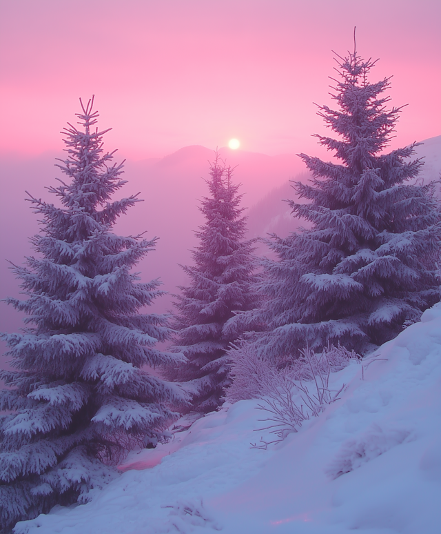 Serene Winter Landscape