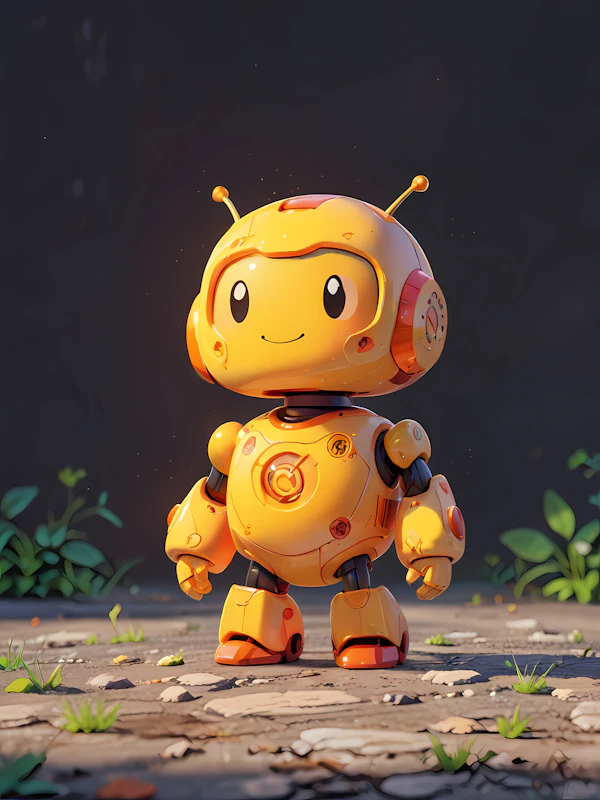 Cheerful Robot Design