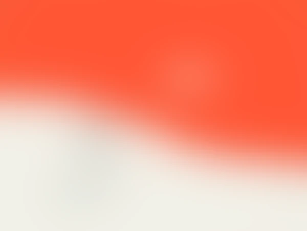 Gradient Orange to White