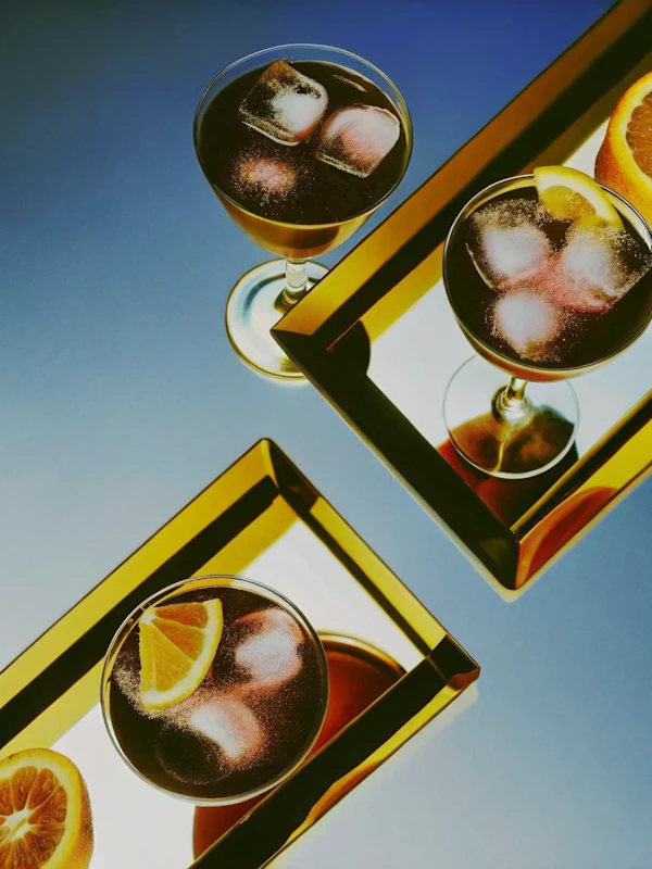 Elegant Cocktail Display