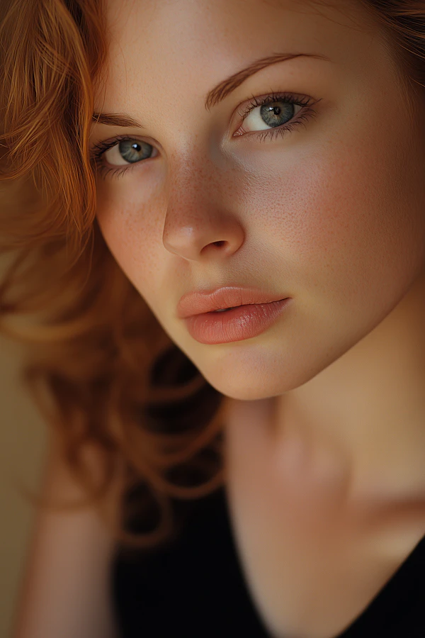 Portrait of Red-Haired Subject