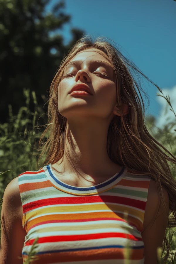 Serene Summer Portrait