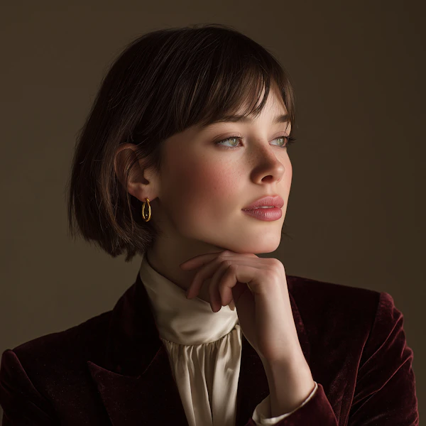 Contemplative Portrait