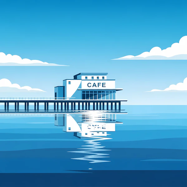 Modern Pier Cafe