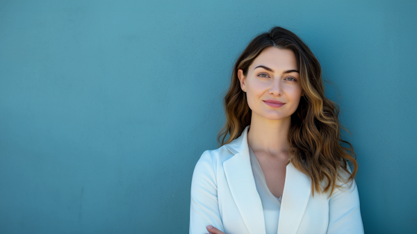 Professional Woman with a Warm Smile