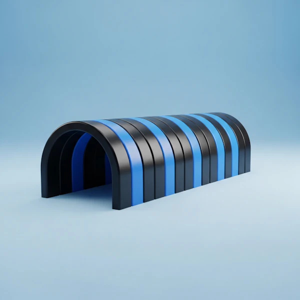 Modern Arched Tunnel