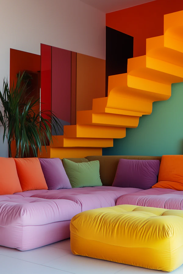Vibrant Modern Interior