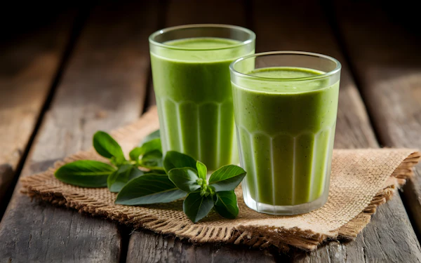 Green Smoothie Scene