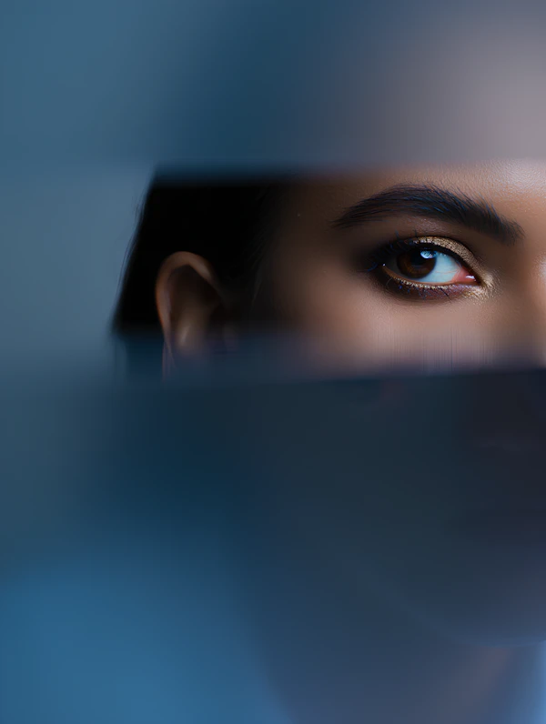 Mysterious Eye Close-Up