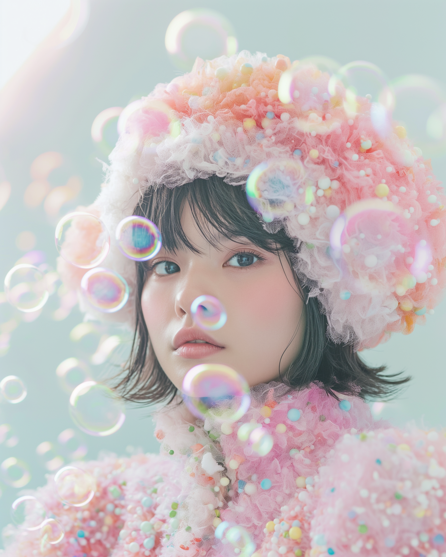 Ethereal Bubbles and Pastel Dreams