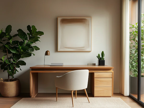 Minimalist Home Office