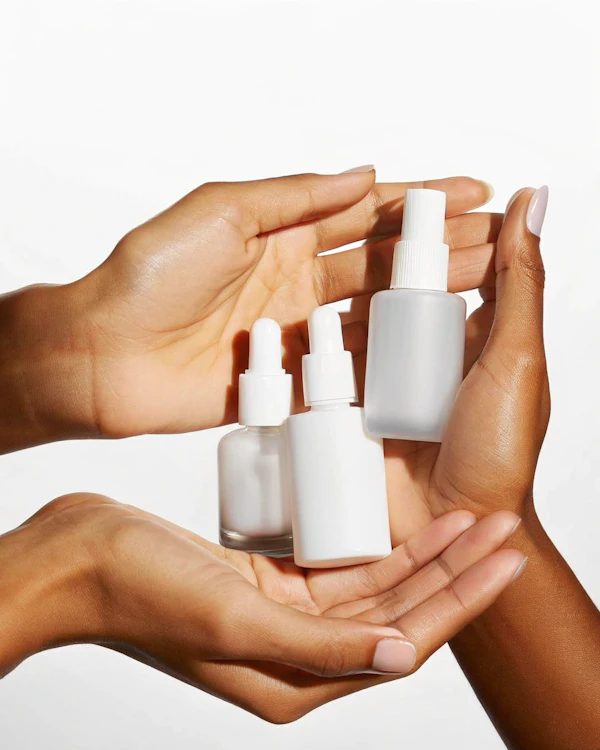 Minimalist Skincare Display