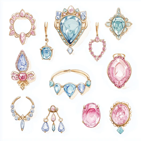 Elegant Jewelry Display