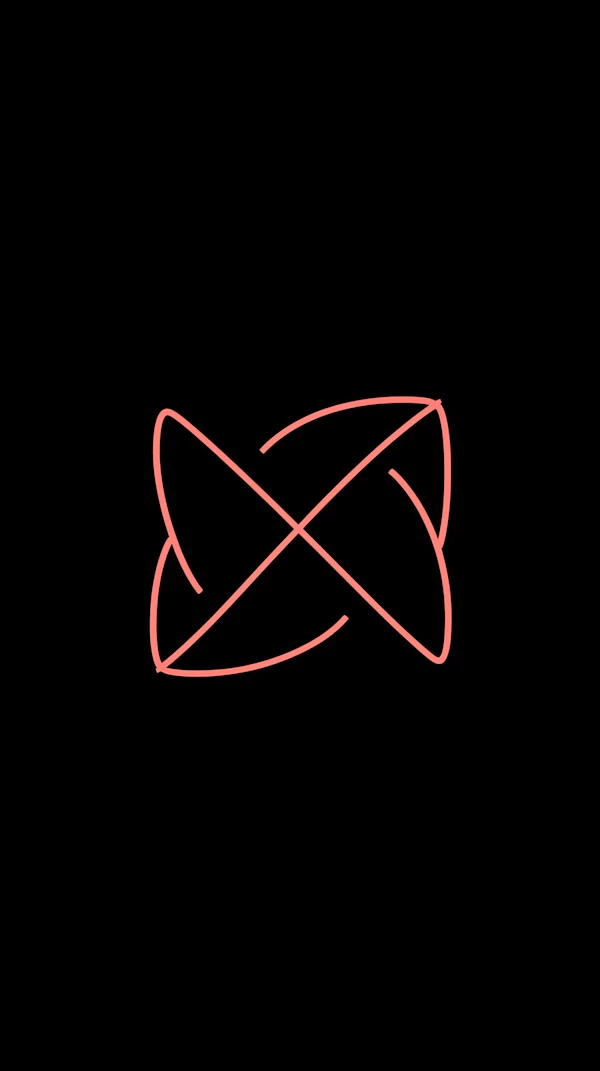 Geometric Flower Design