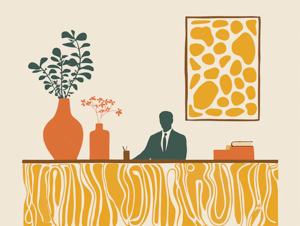 Stylized Workspace Art