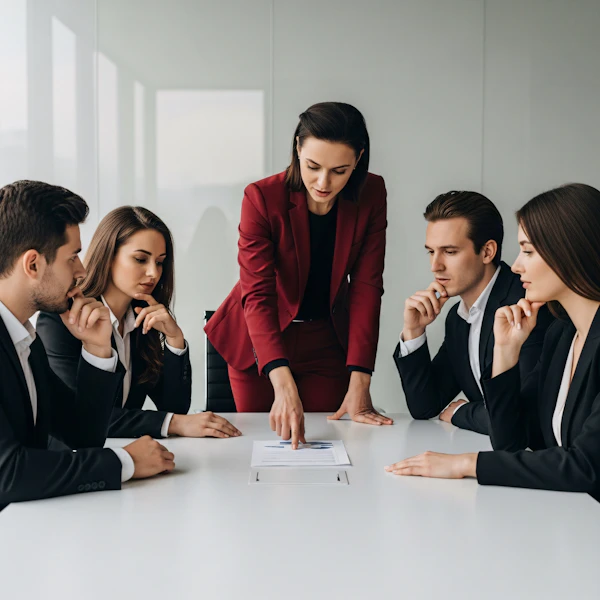 Business Meeting Scene
