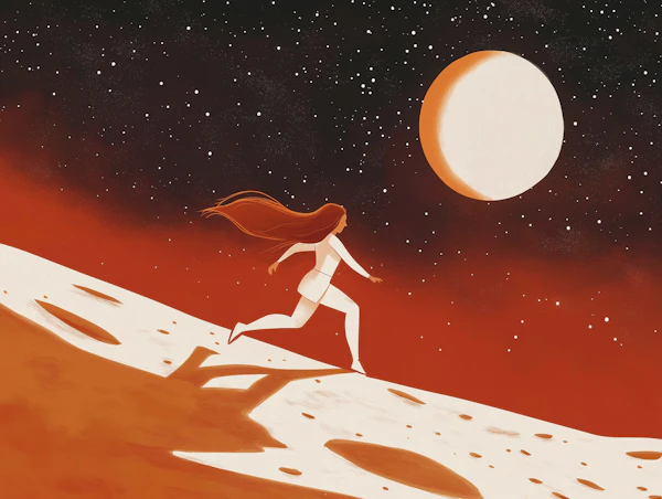 Surreal Lunar Escape