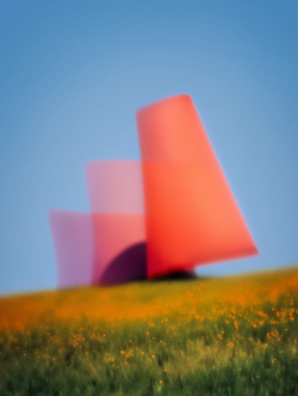 Abstract Red Structure