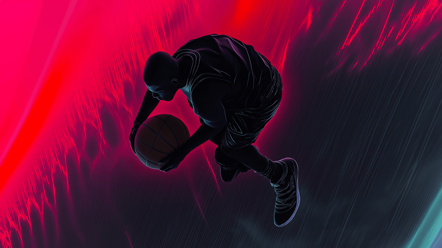 Basketball Player Silhouette