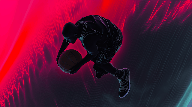 Basketball Player Silhouette