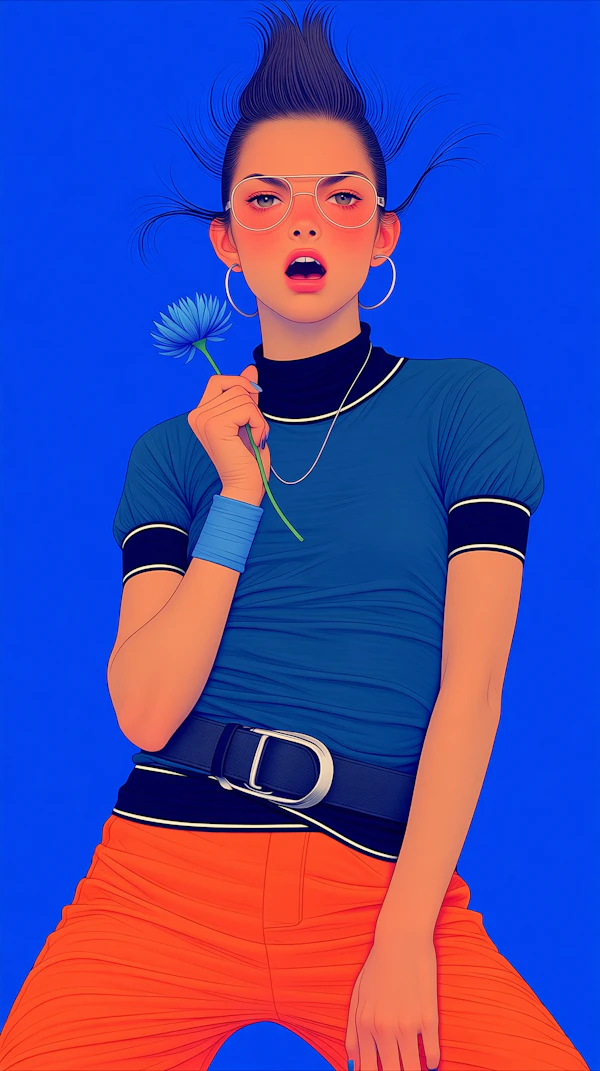 Edgy Fashion Portrait