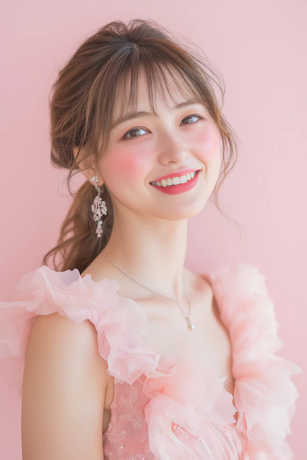 Ethereal Pink Portrait