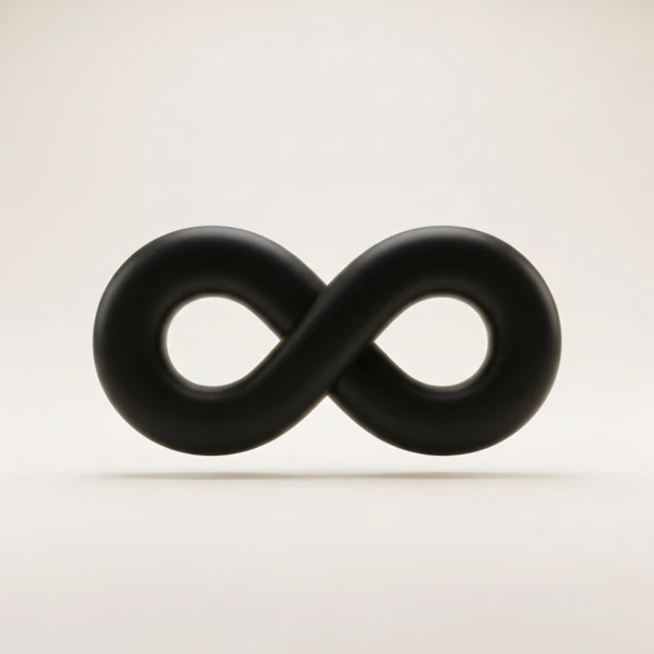 3D Infinity Symbol