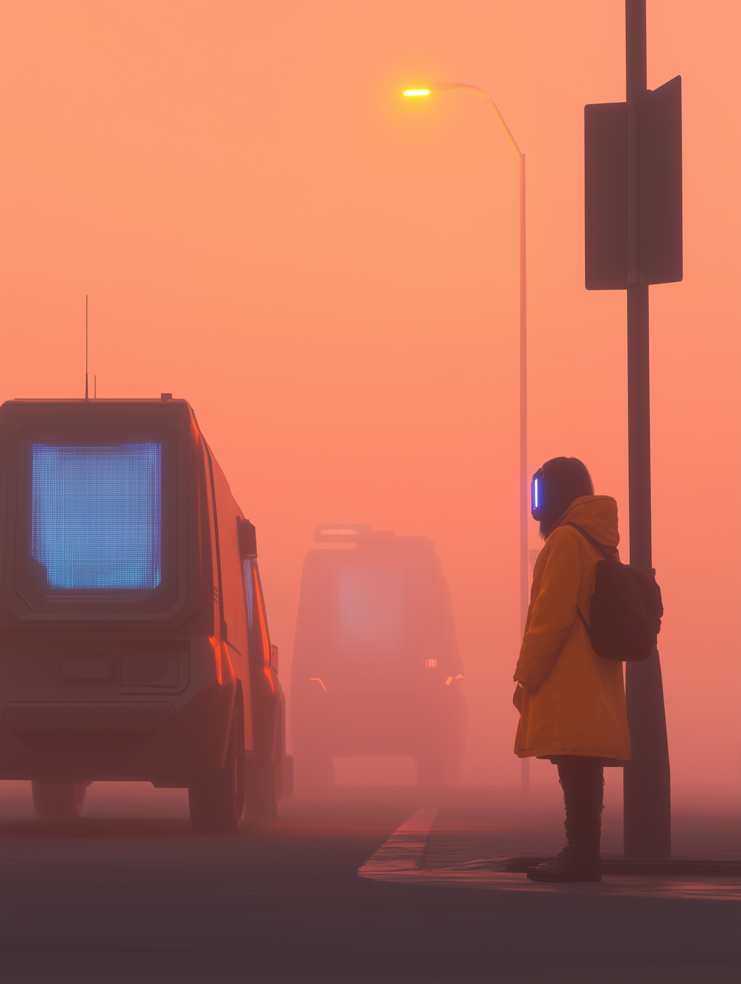 Futuristic Urban Scene