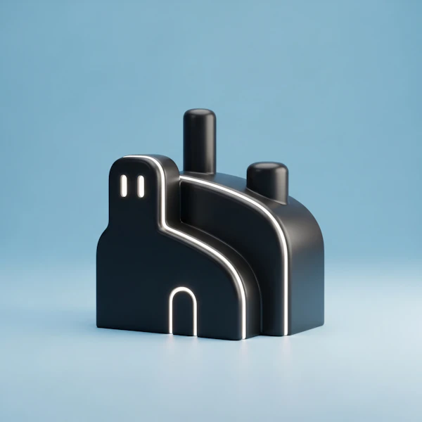 Minimalist Factory Sculpture