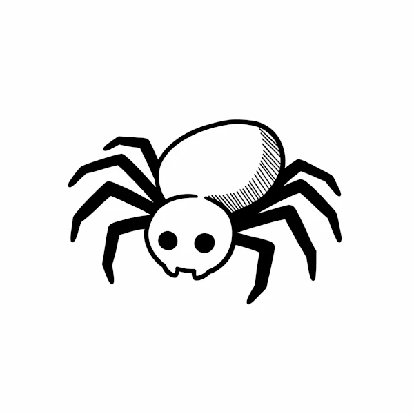 Stylized Spider Art