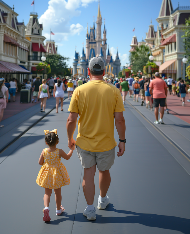 A Joyful Day at the Theme Park