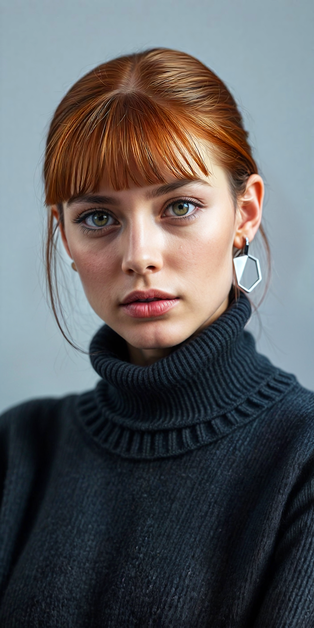 Portrait of a Red-Haired Woman