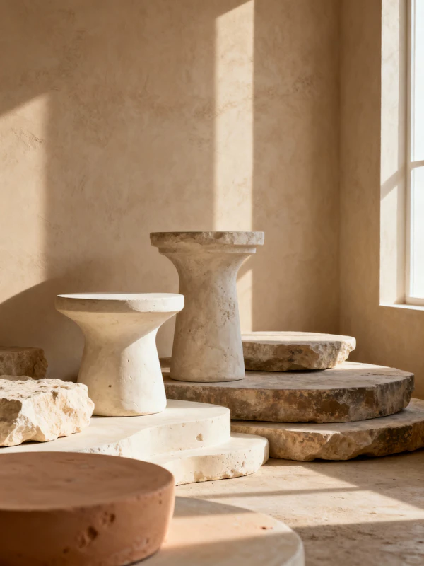 Minimalist Stone Interior