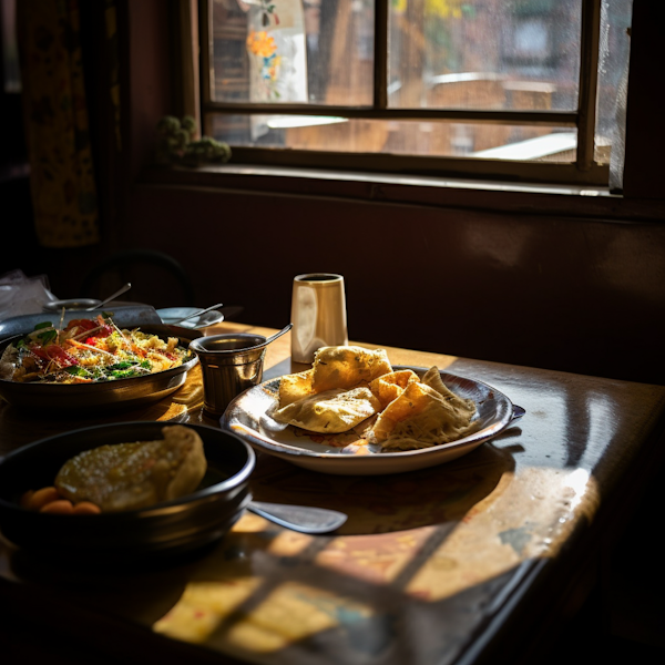 Cozy Still-Life: Asian Cuisine