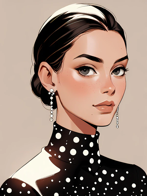 Elegant Woman Illustration