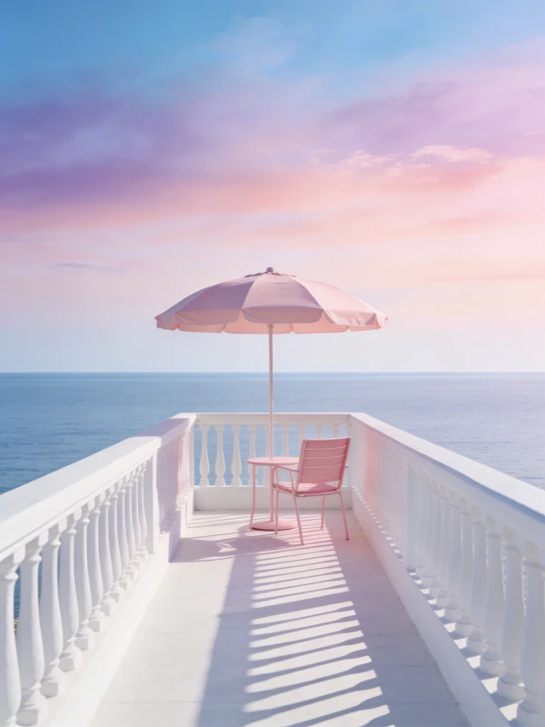 Serene Ocean Balcony